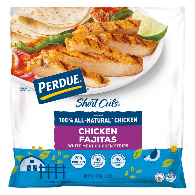 Perdue Short Cuts Grilled Fajita Carved Chicken Breast - 16oz