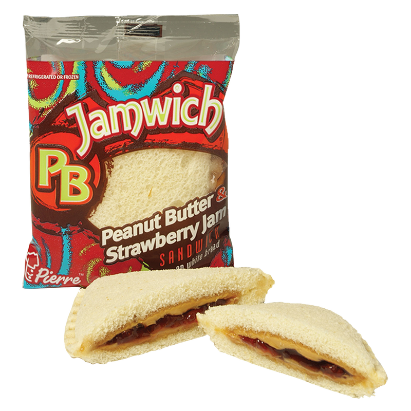 PB Jamwich Frozen Peanut Butter & Strawberry Jelly Sandwich 2.8oz