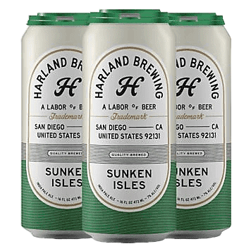 Harland Brewing Sunken Isles IPA 4pk 16oz Can