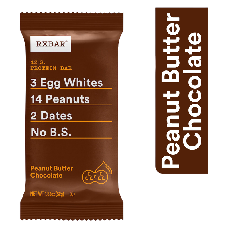 RXBAR Protein Bars, Peanut Butter Chocolate, 1.83 oz
