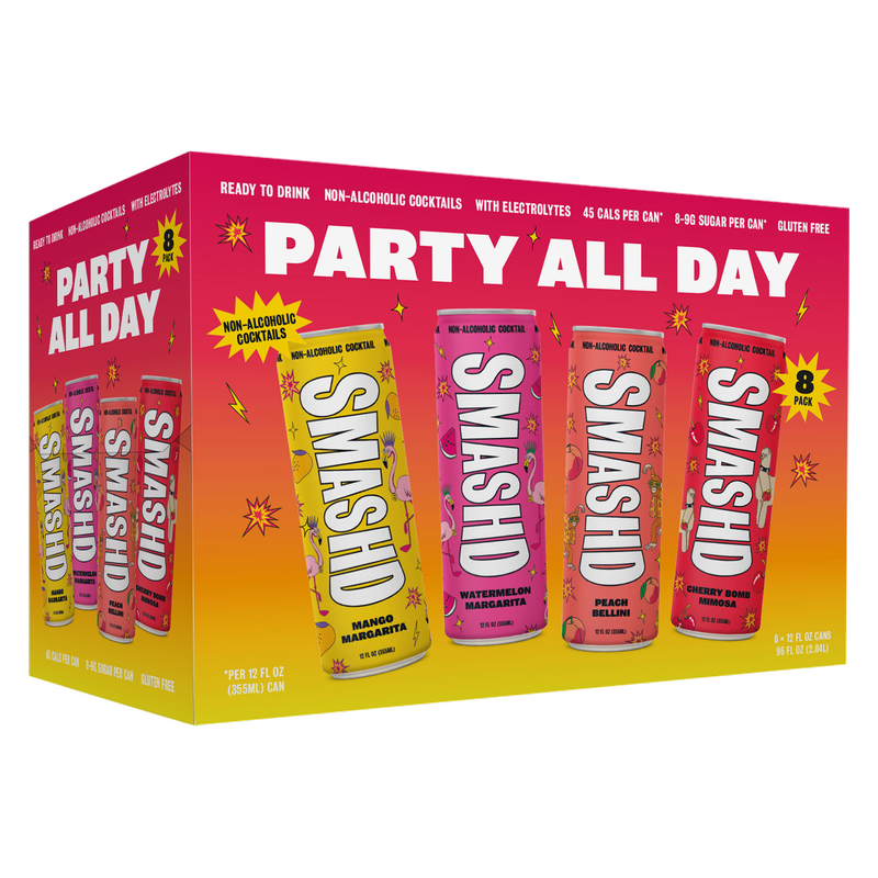 Smashd Party All Day Variety Pack 8pk 12oz Cans