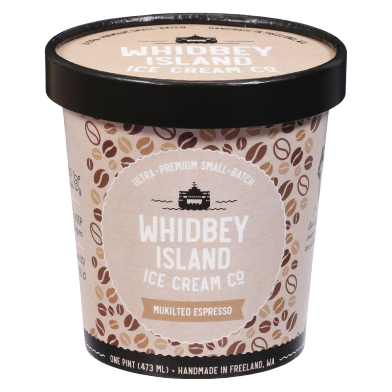 Whidbey Island Espresso Ice Cream, 16 oz