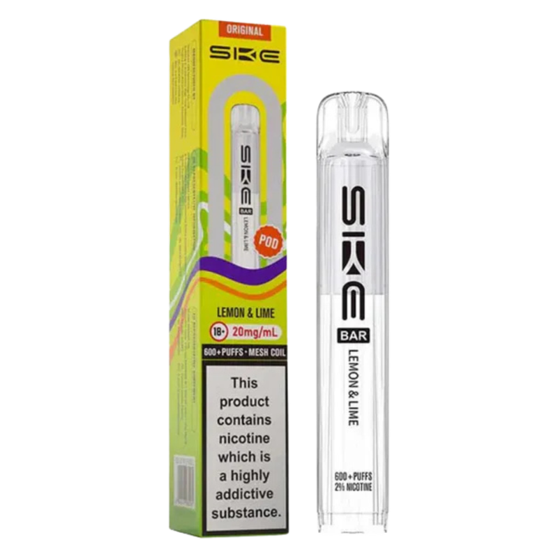 SKE BAR 600 Lemon & Lime Pod 20mg/ml, 1pcs