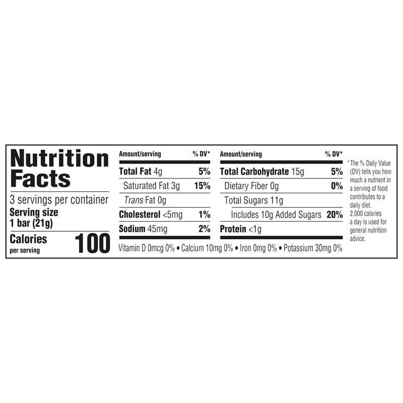 100 Grand, Crispy Milk Chocolate with Caramel, 3 piece Share Pack Candy Bars, 2.2 oz