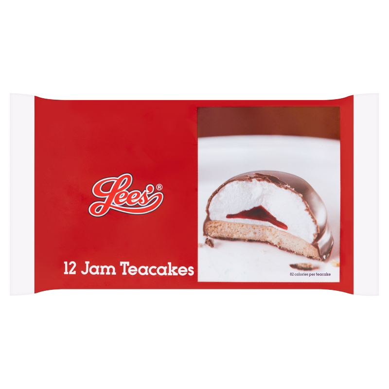 Lee's Jam Teacakes, 12pcs