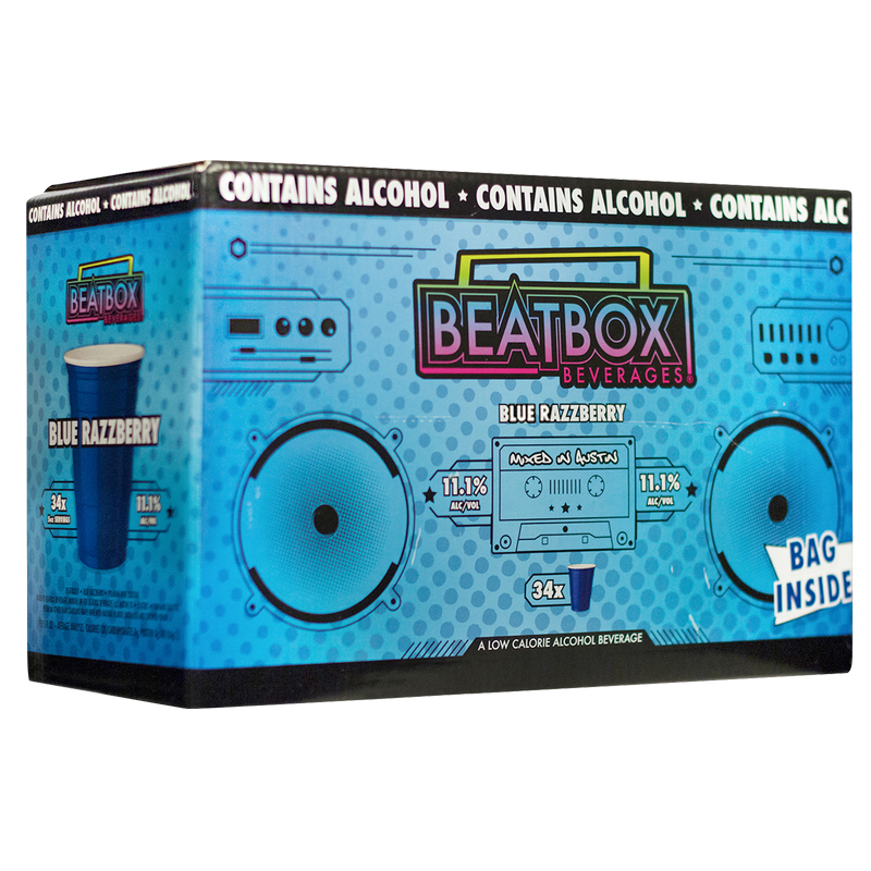 BeatBox Blue Razzberry 5L 11.1% ABV Party Punch