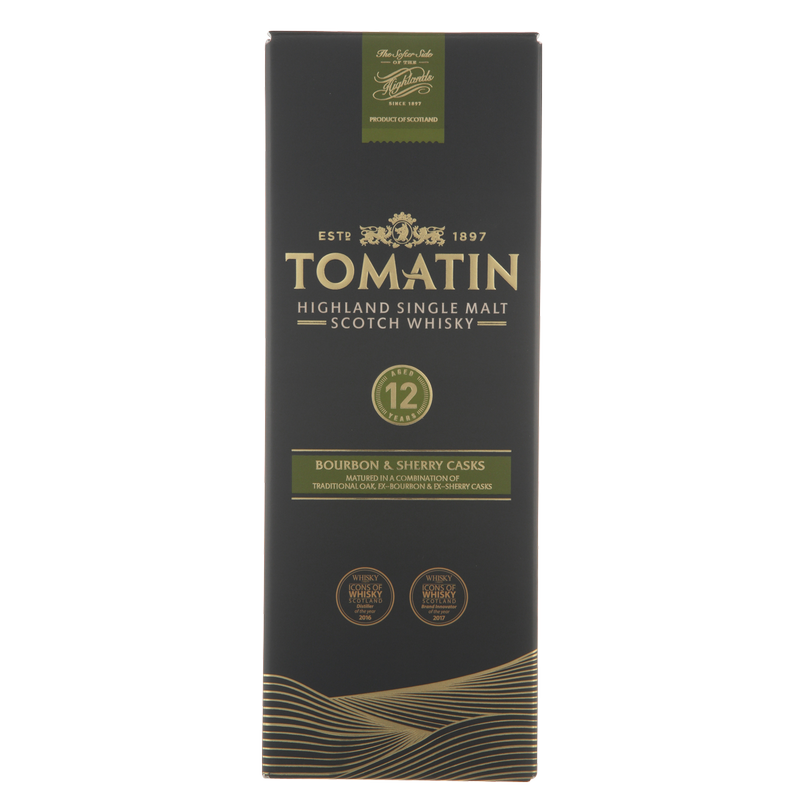 Tomatin 12 Yr Single Malt Scotch 750ml
