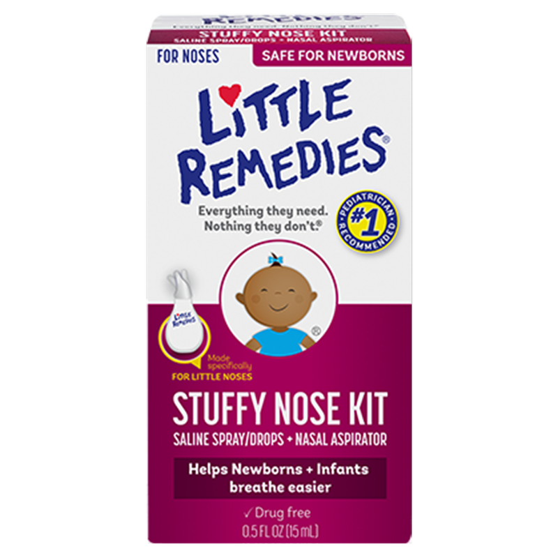 Little Remedies Stuffy Nose Kit 0.5oz