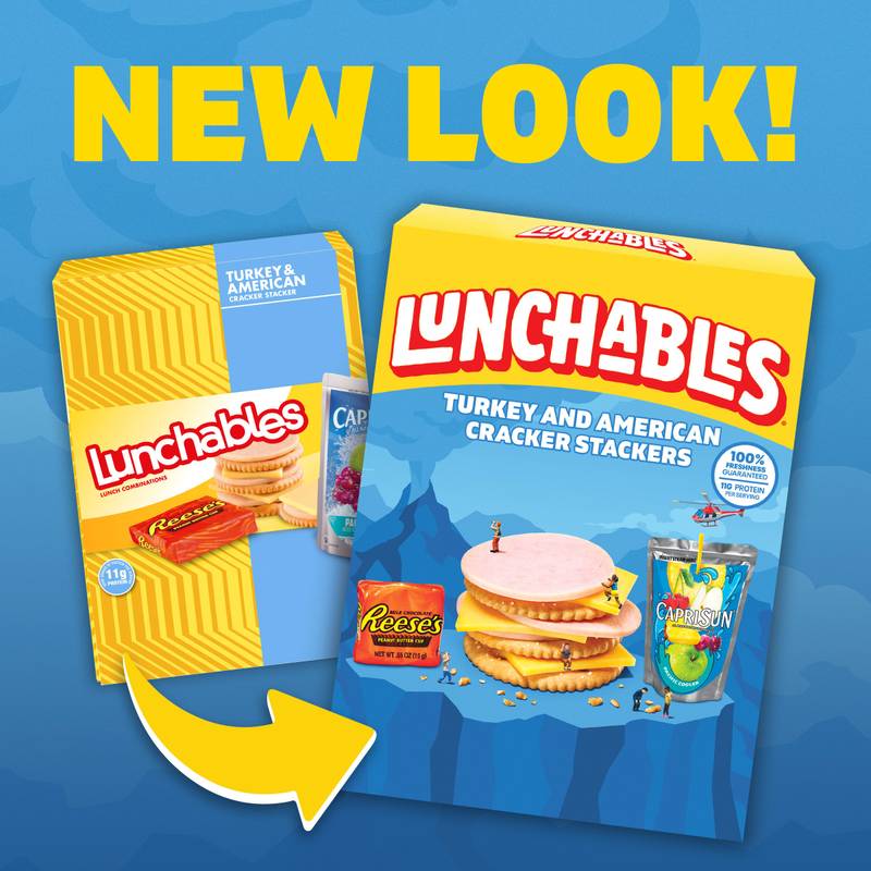 Lunchables Turkey & American Cheese Lunch Combinations with Capri Sun - 8.9oz