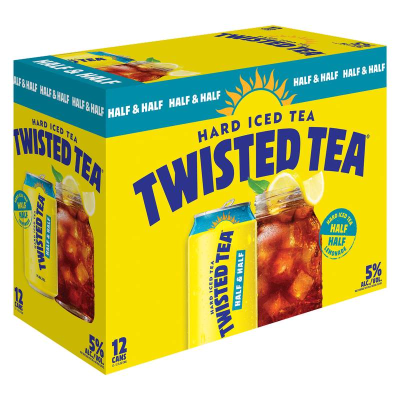 Twisted Tea Half & Half 12pk 12oz Can 5.0% ABV
