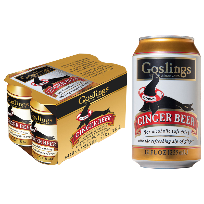 Goslings Stormy Ginger Beer 6pk 12oz can