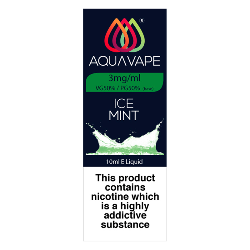 Aqua Vape Ice Mint 3mg/ml, 10ml
