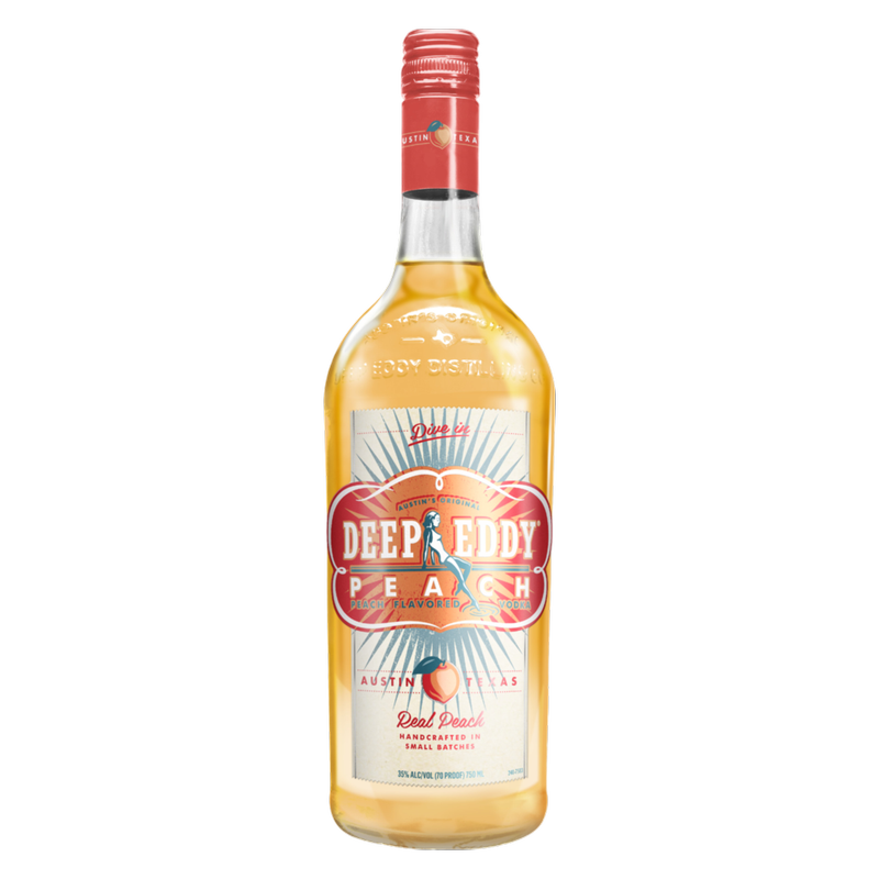 Deep Eddy's Peach Vodka 750 Ml