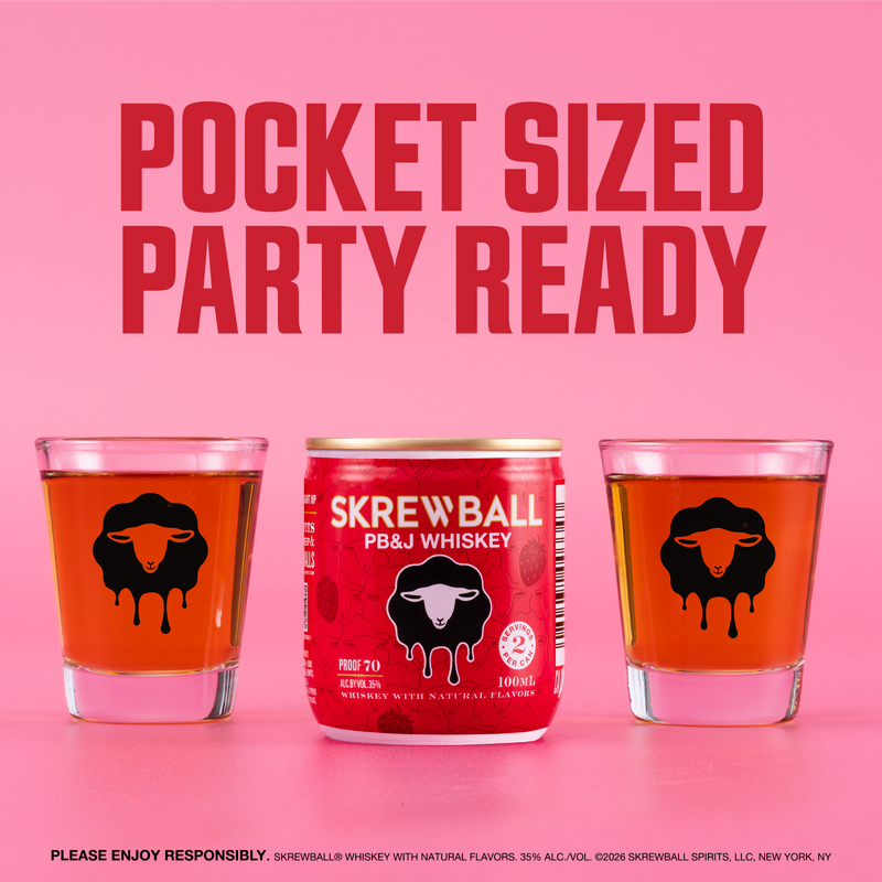 Skrewball Pb&J Flavored Whiskey 100ml