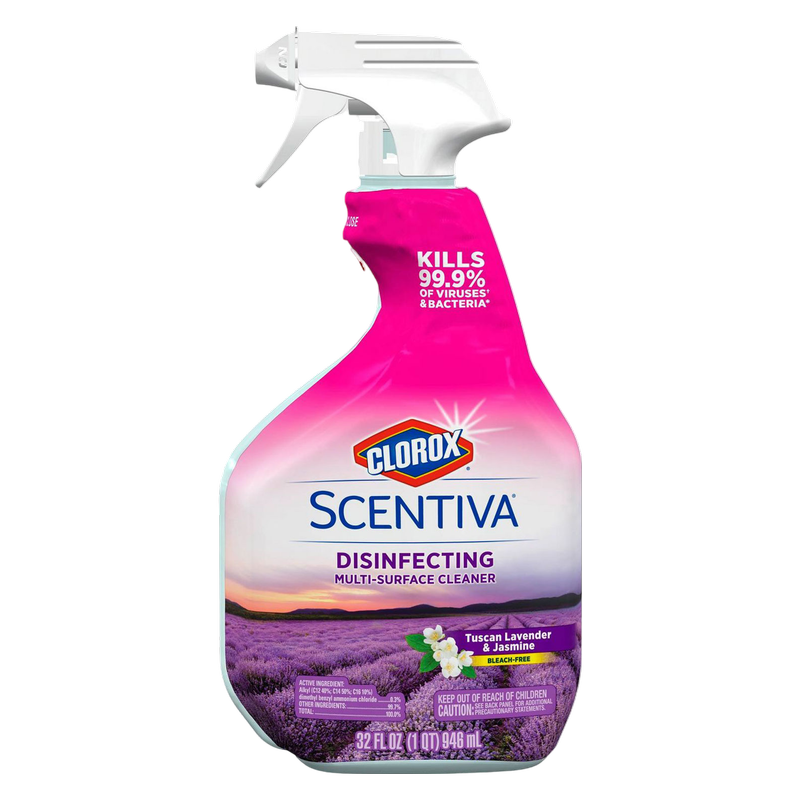 Clorox Scentiva Tuscan Lavender & Jasmine Disinfectant Cleaner 32oz