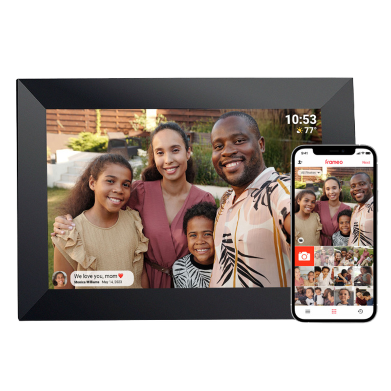PRAKTICA 10" Digital Photo Frame with Wi-Fi & App, 1pcs
