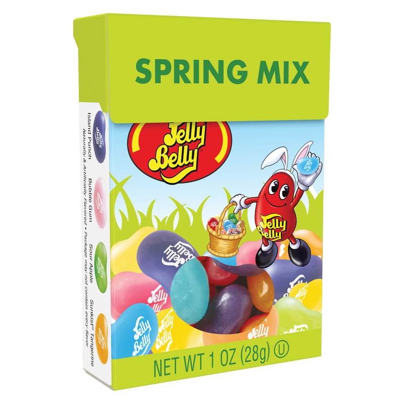 Jelly Belly Spring Mix Flip Top Box 1oz
