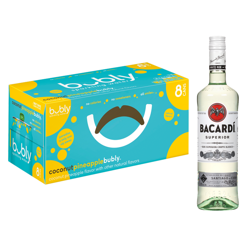 Bubly Mixology Rum & Coconut Pineapple Bundle