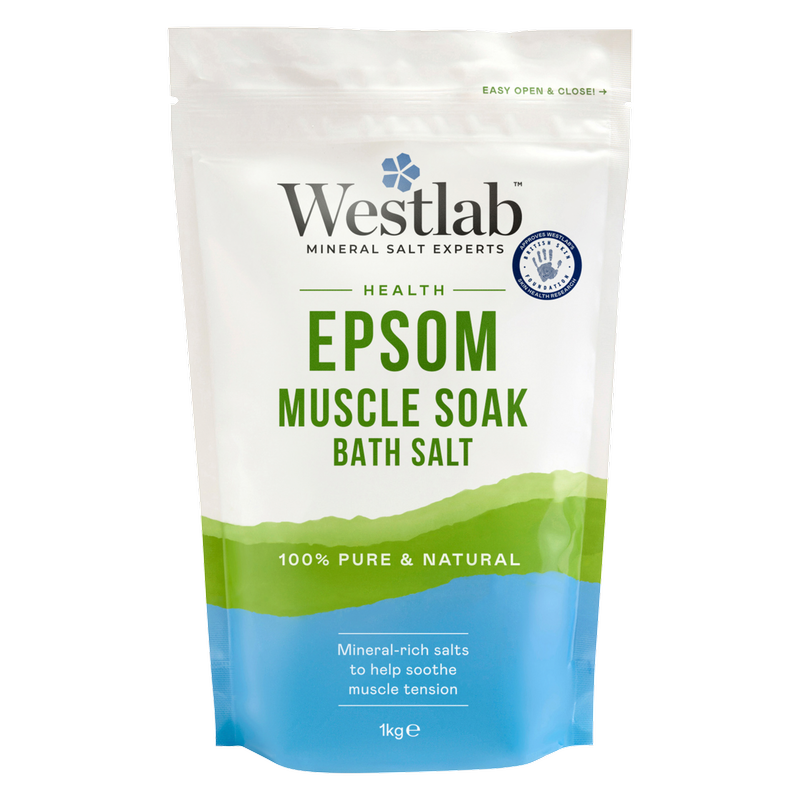 Westlab Pure Bathing Epsom Salt, 1kg