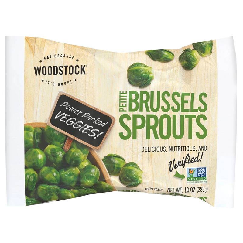 Woodstock Organic Brussels Sprouts 10oz