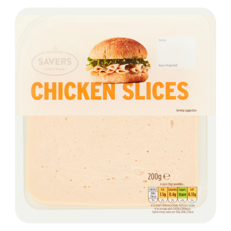 Morrisons Savers Chicken Slices, 200g