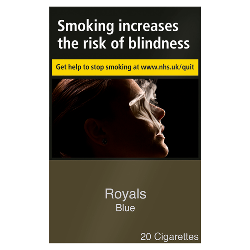 Royals Blue Cigarettes, 20s