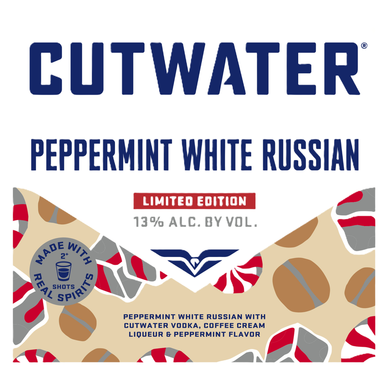 Cutwater Peppermint White Russian Limited Edition 12oz 4pk