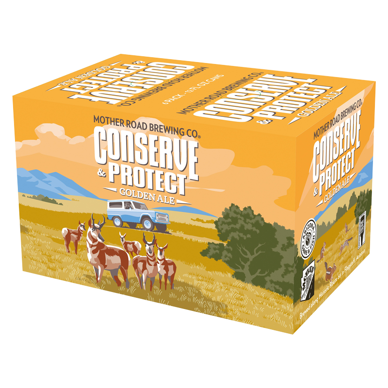 Mother Road Conserve & Protect Golden Ale 6pk 12oz Cans