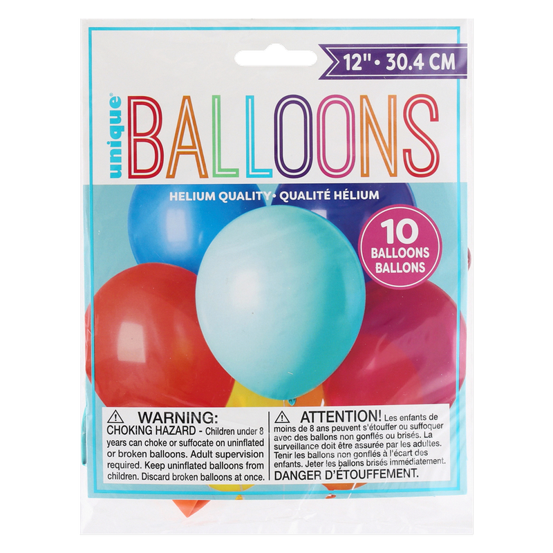 Assorted Color 12 inch Balloons