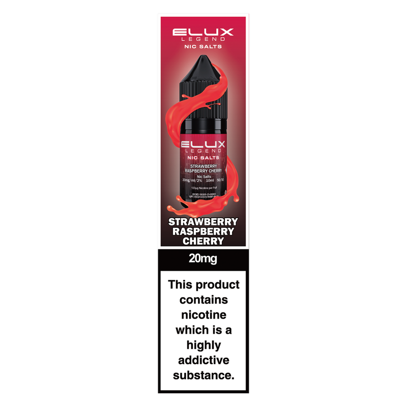 Elux Legend Fizzy Cherry Nic Salts 20mg/ml, 10ml : fast delivery by App or  Online