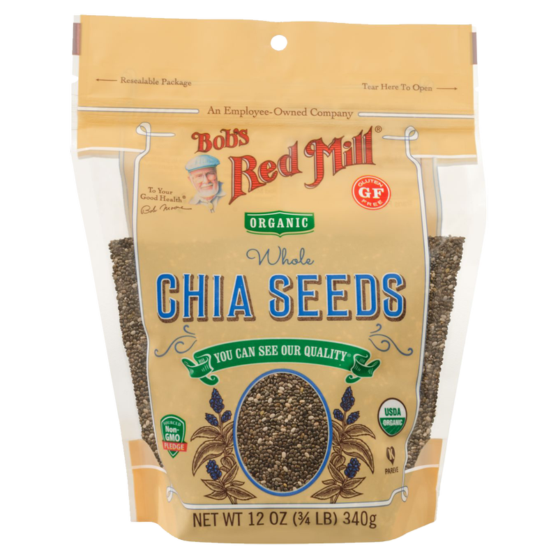 Bob's Red Mill Organic Whole Chia Seeds 12oz