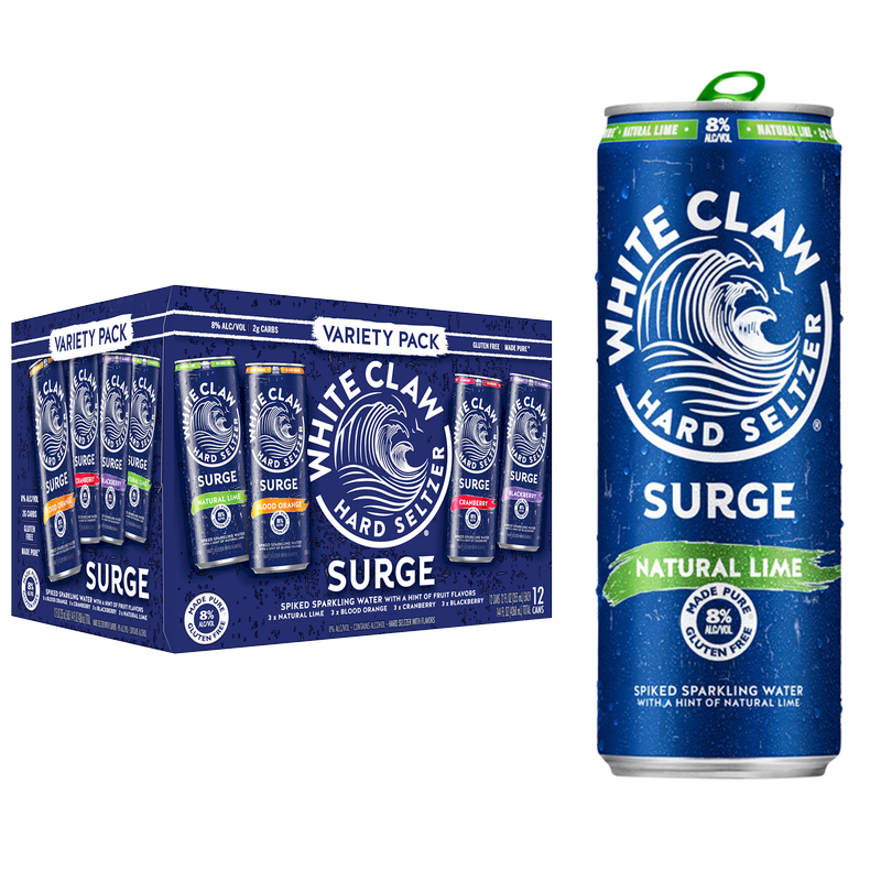 White Claw Surge #1 Variety 12pk 12oz Can 8% ABV