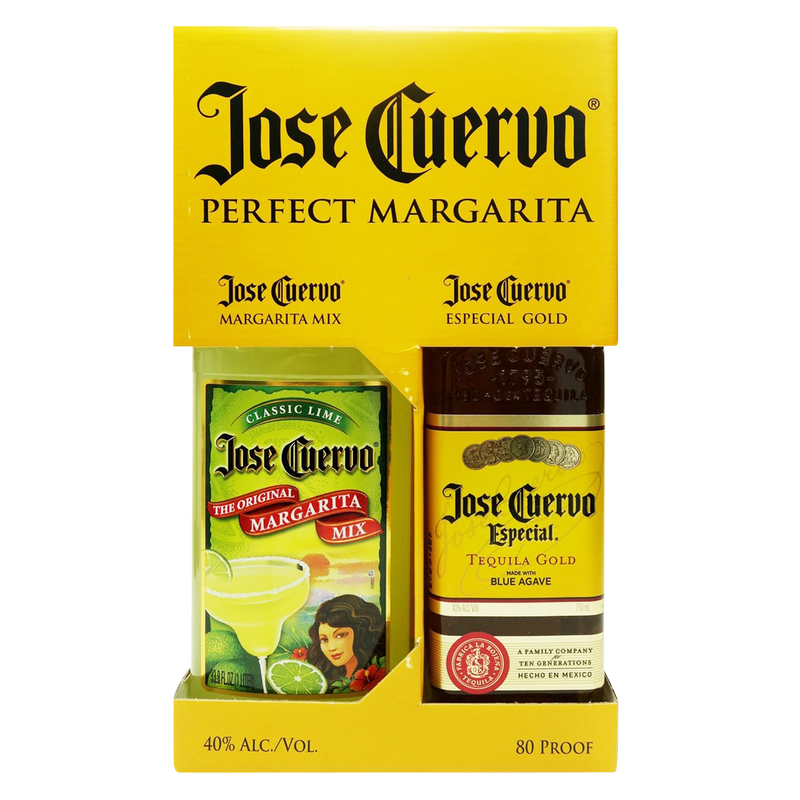 Jose Cuervo Gold Margarita Mix Set 750ml