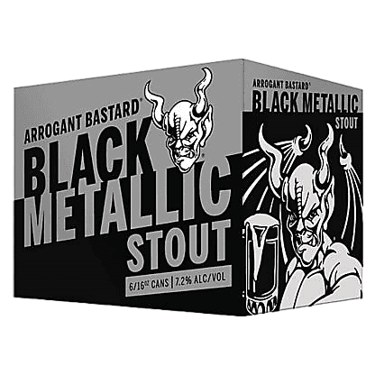 Stone Brewing Arrogant Bastard Black Metallic Stout 6pk 16oz Can