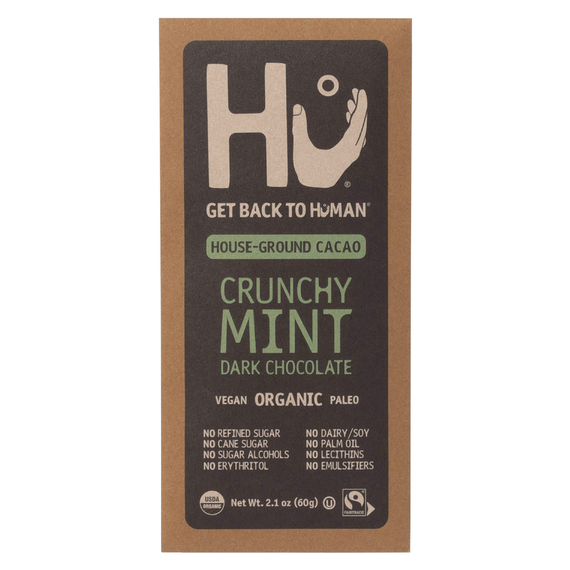 Hu Crunchy Mint Chocolate Bar 2.1oz