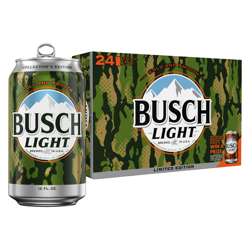 Busch Light 24pk 12oz Can 4.1% ABV