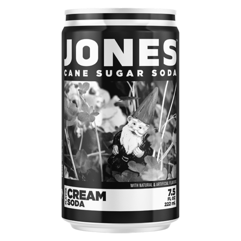 Jones Soda Cream Mini Cans 4pk 7.5oz