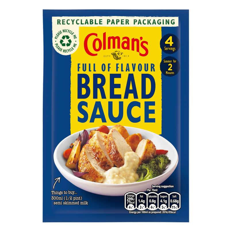 Colman's Bread Sauce, 40g
