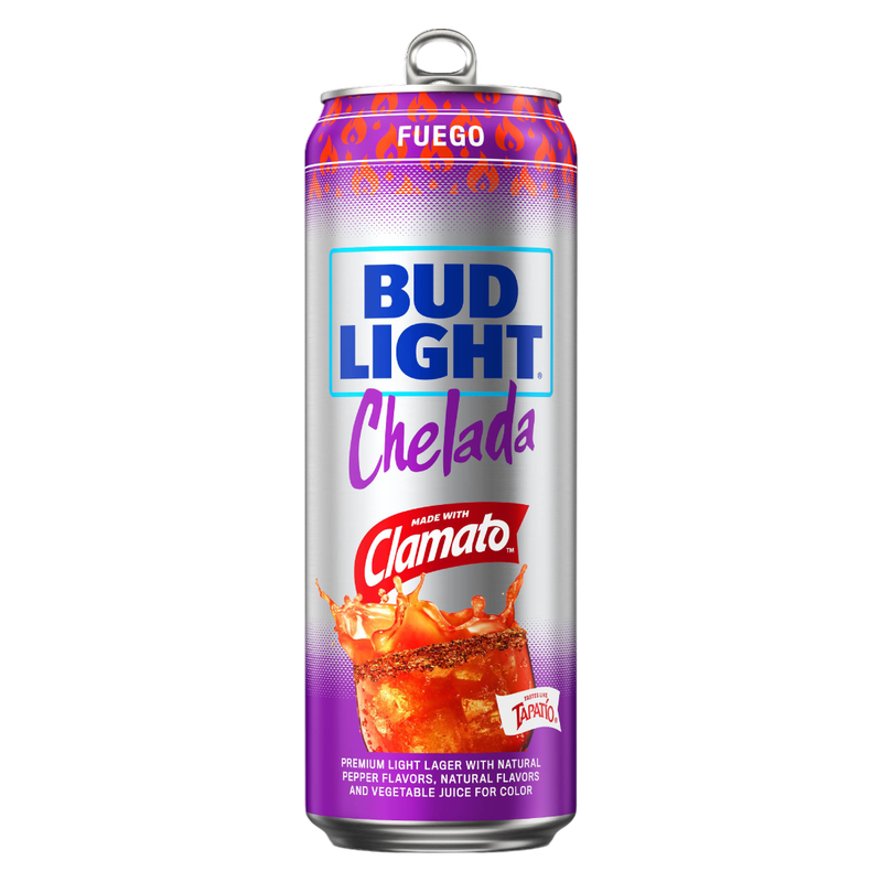 Bud Light Chelada Fuego (25 OZ CAN)