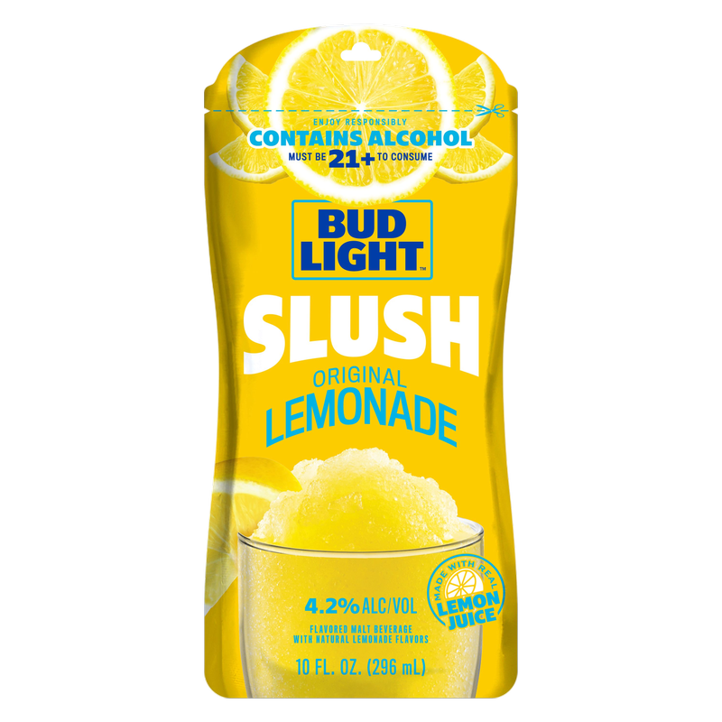 Bud Light Slush Original Lemonade Single 10oz Can