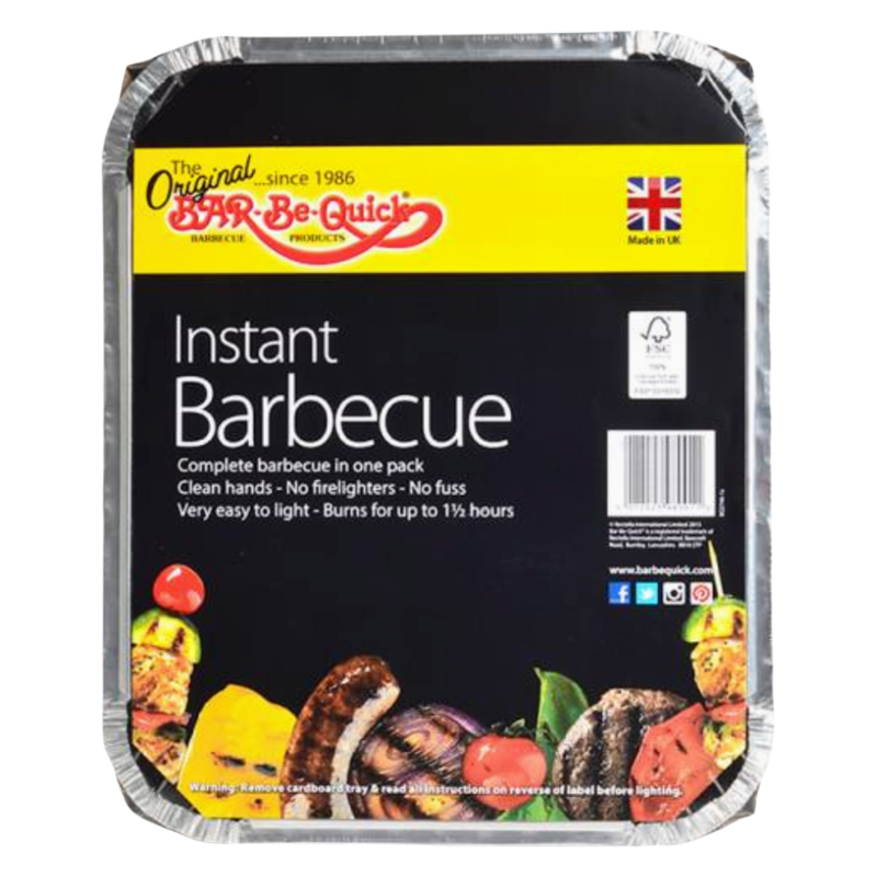 Bar-Be-Quick Instant Barbecue, 1pcs
