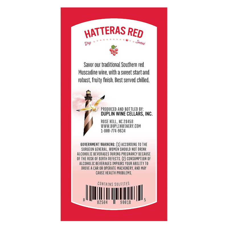 Duplin Hatteras Red Blend 750 ml