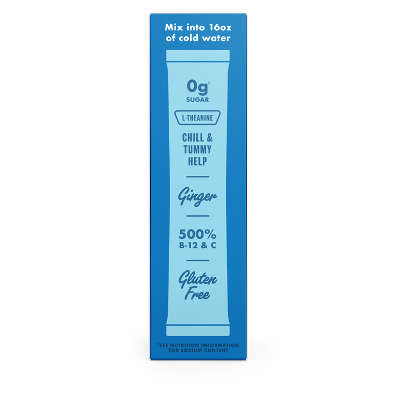 Waterboy Weekend Recovery, Blue Raspberry, 8ct