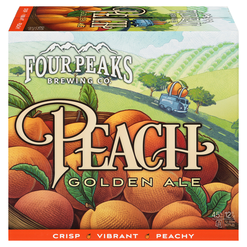 Four Peaks Peach Ale 12 Pack 12pk 12oz Btl