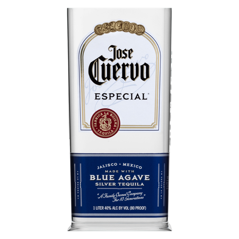 Jose Cuervo Especial Silver Tequila 1L (80 Proof)