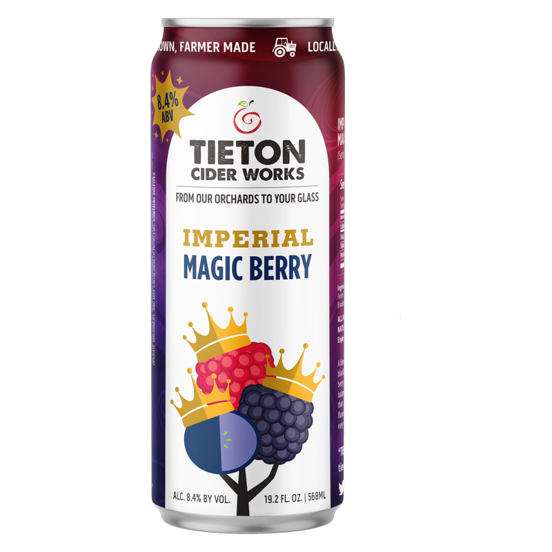 Tieton Imperial Magic Berry 19oz Can