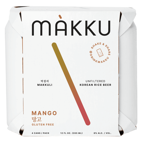 Makku Mango Rice Beer (4PKC 12 OZ)