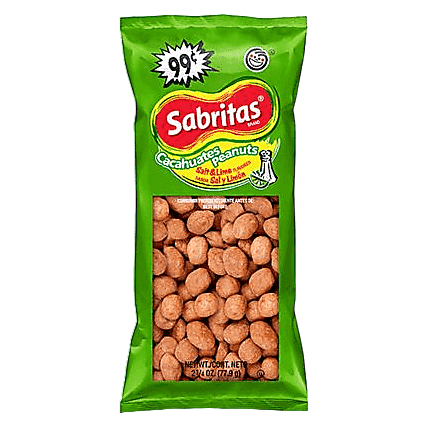 Sabritas Salt & Lime Peanuts 2.75oz