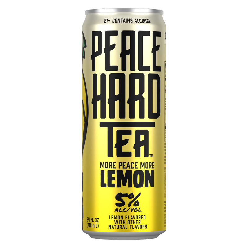Peace Hard Tea More Peace More Lemon 24oz Can 5.0% ABV
