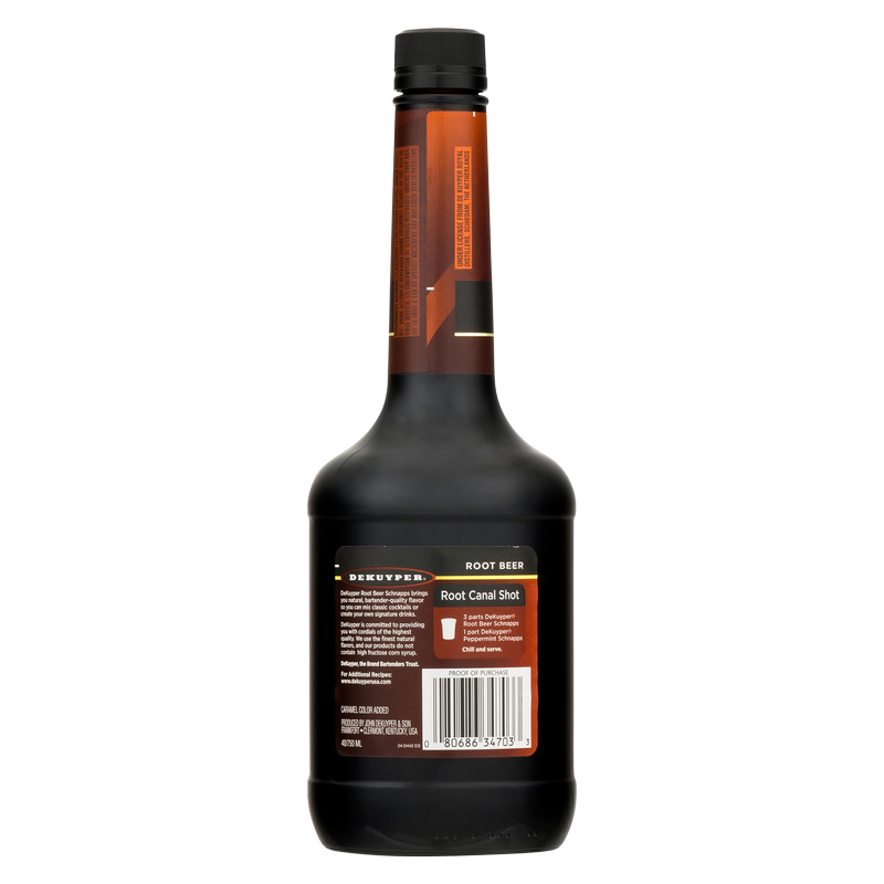 DeKuyper Root Beer Schnapps Liqueur 750ml